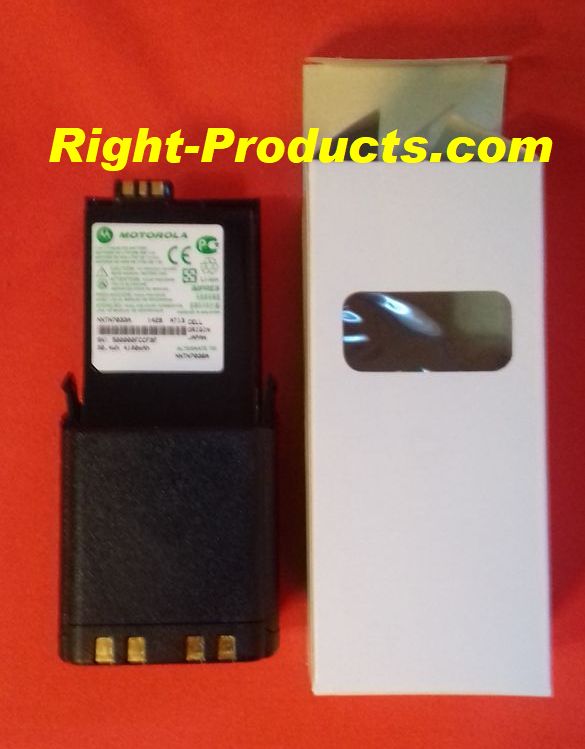 Motorola Battery Pack NNTN7033A Alternate to: NNTN7036A