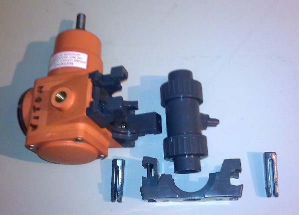 George Fischer IWT 3/4" PAS 10-NC-LS Pneumatic Actuator Ball Valve