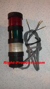 Schneider Electric Telemecanique Stack Light Signal Tower Beacon Clear Green Red