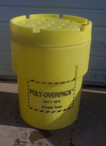 65-Gallon Poly-Overpack� Salvage Drum   www.Right-Products.com